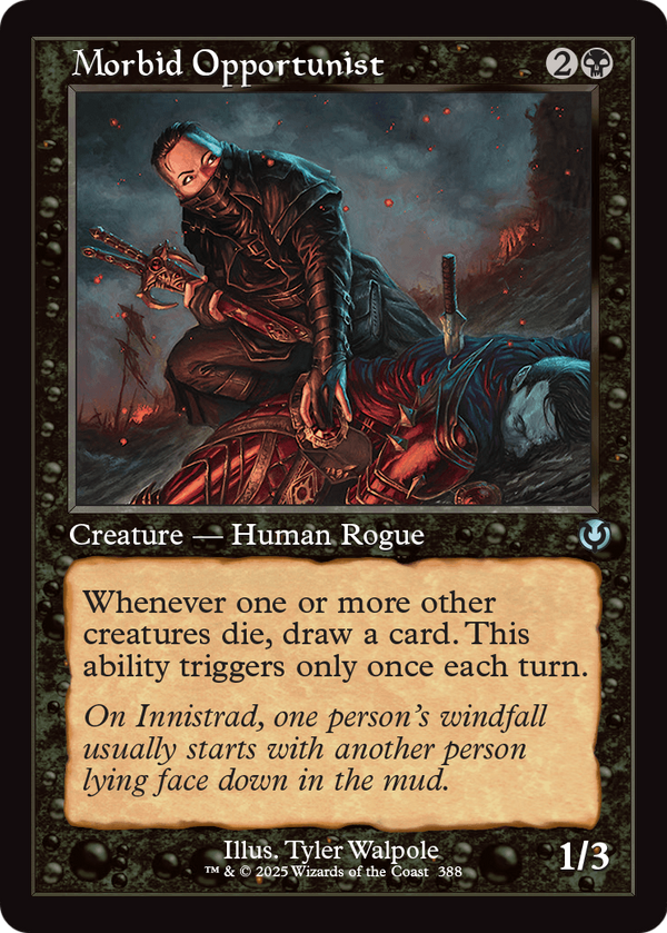 Morbid Opportunist (Retro Frame) (INR-388) - Innistrad Remastered