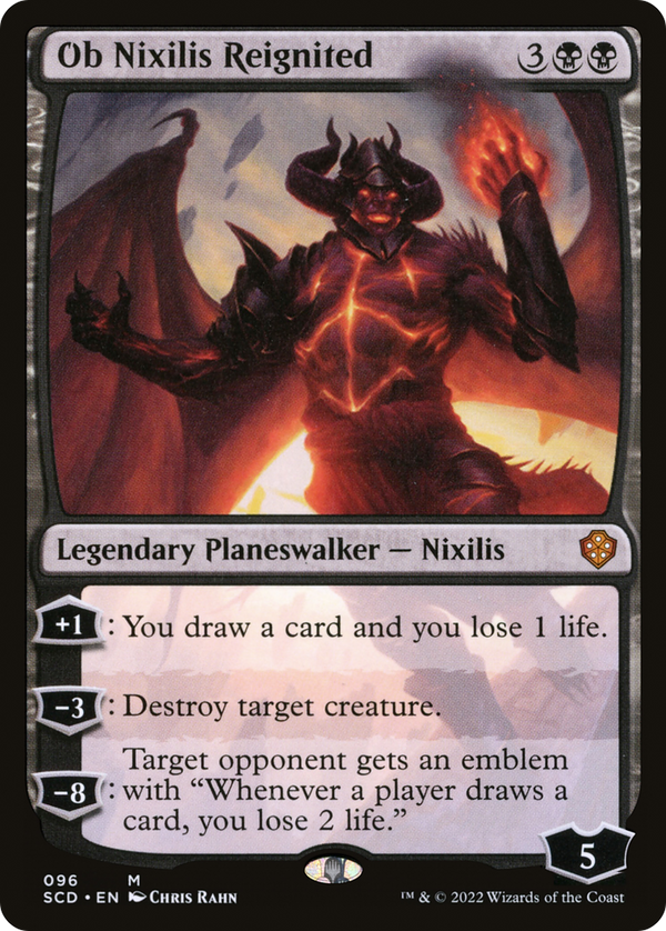 Ob Nixilis Reignited (SCD-096) - Starter Commander Decks