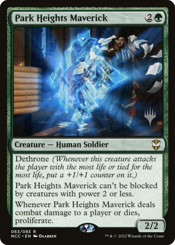 Park Heights Maverick (PPSNC-063) - New Capenna Commander Promos Foil