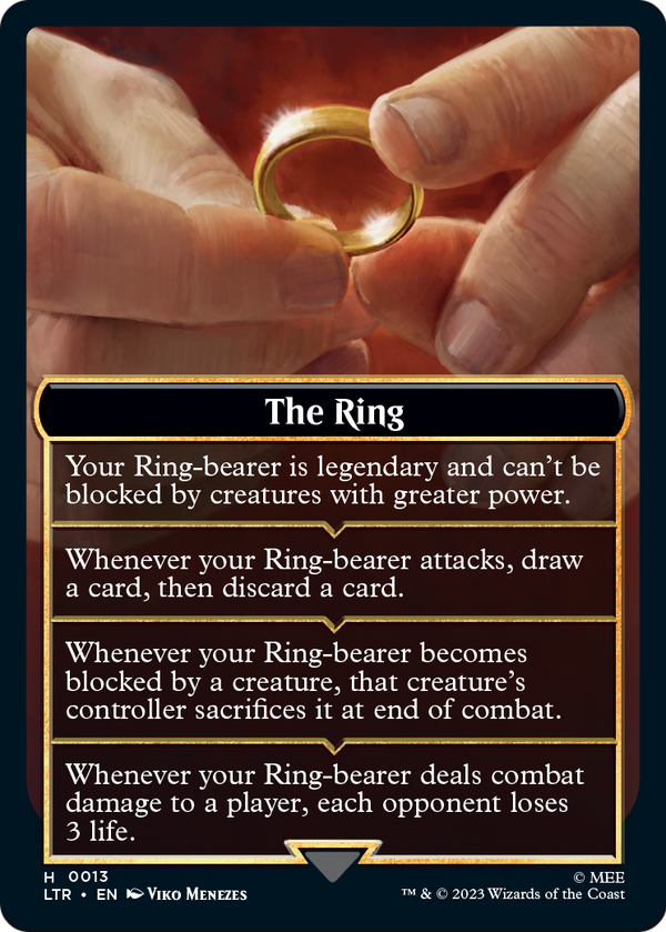 The Ring // The Ring Tempts You (TLTR-H13) - Tales of Middle-earth Tokens