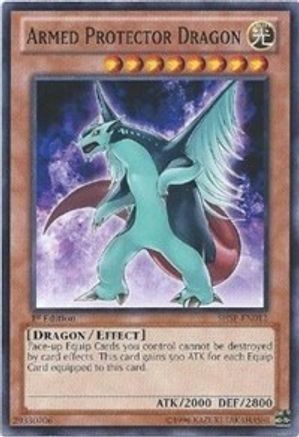 Armed Protector Dragon (SHSP-EN012) - Shadow Specters 1st Edition