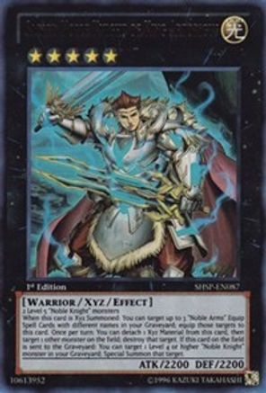 Sacred Noble Knight of King Artorigus (SHSP-EN087) - Shadow Specters 1st Edition