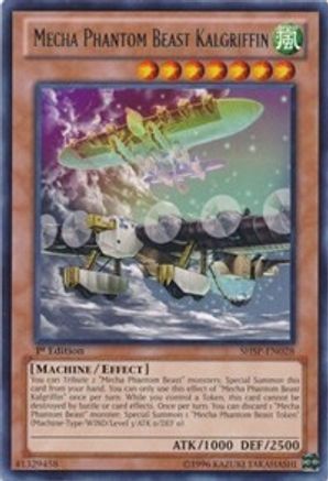 Mecha Phantom Beast Kalgriffin (SHSP-EN028) - Shadow Specters Unlimited
