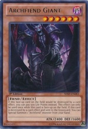 Archfiend Giant (SHSP-EN083) - Shadow Specters Unlimited