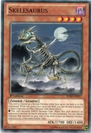 Skelesaurus (SHSP-EN037) - Shadow Specters 1st Edition