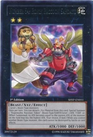 Number 64: Ronin Raccoon Sandayu (SHSP-EN051) - Shadow Specters Unlimited