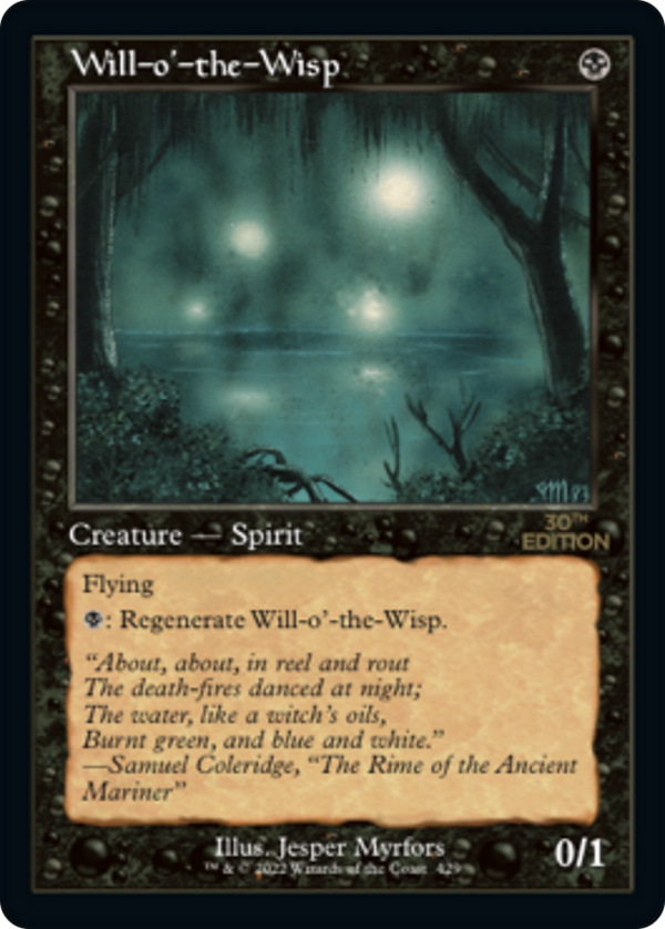 Will-o'-the-Wisp (Retro Frame) (30A-429) - 30th Anniversary Edition