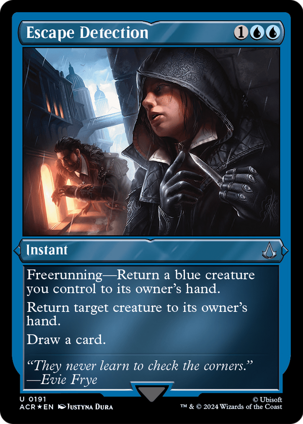Escape Detection (Foil Etched) (ACR-191) - Assassin's Creed Foil
