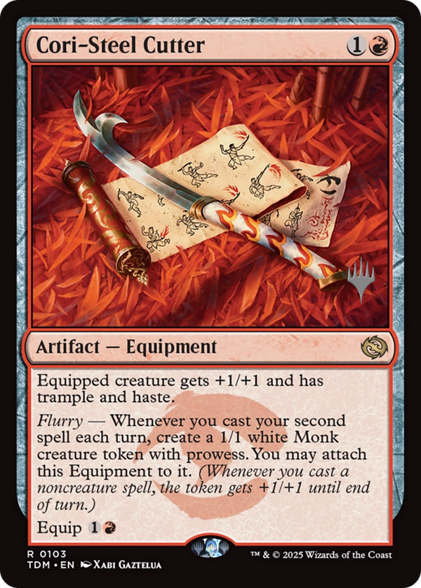 Cori-Steel Cutter (PPTDM-103) - Promo Pack: Tarkir: Dragonstorm