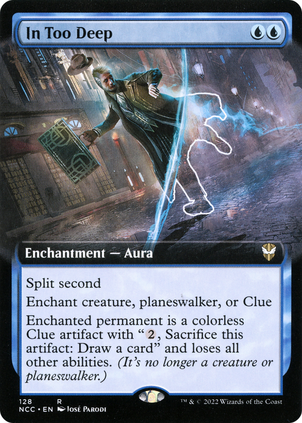 In Too Deep (Extended Art) (NCC-128) - New Capenna Commander: (Extended Art)