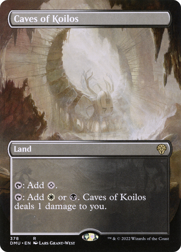 Caves of Koilos (Borderless) (DMU-378) - Dominaria United Foil