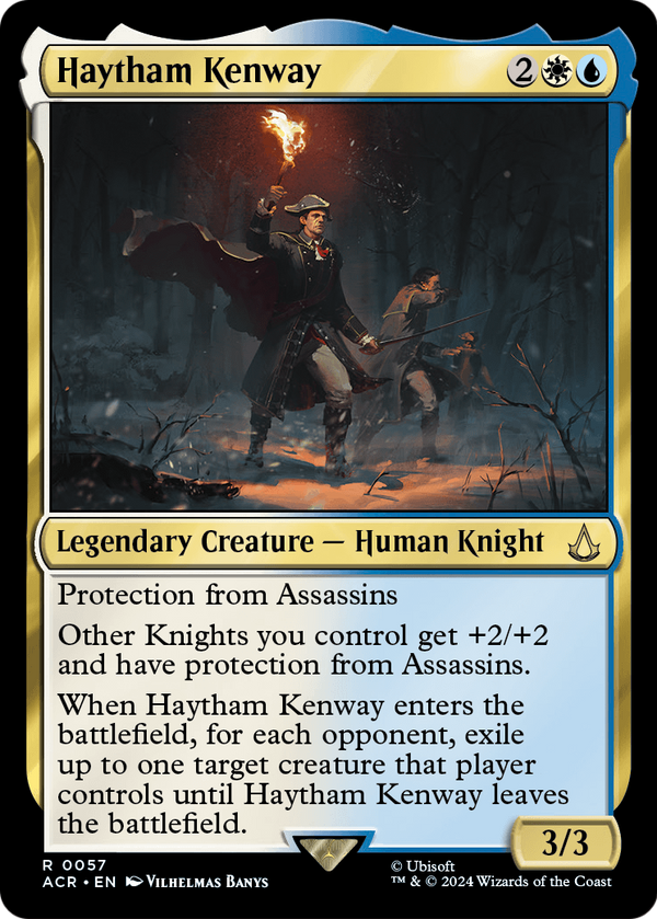 Haytham Kenway (ACR-057) - Assassin's Creed Foil