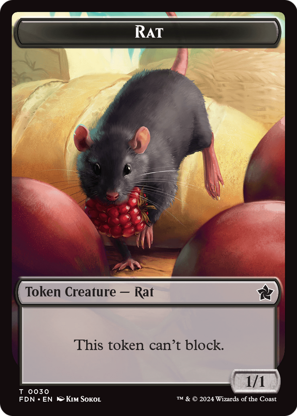 Rat (TFDN-030) - Foundations Tokens Foil