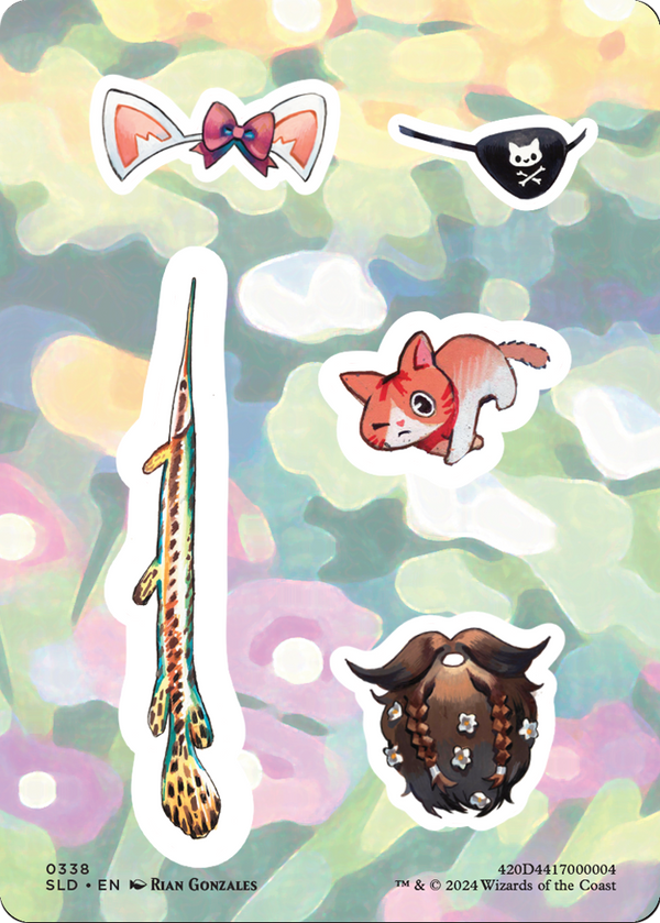 Sticker sheet (SLD-338) - Secret Lair Drop