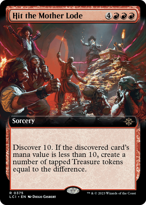 Hit the Mother Lode (Extended Art) (LCI-375) - The Lost Caverns of Ixalan: (Extended Art)