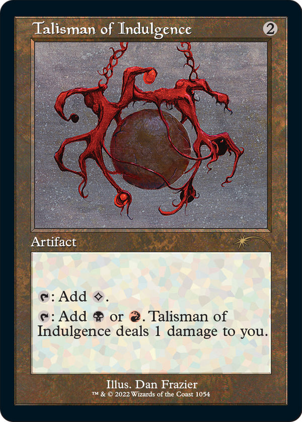 Talisman of Indulgence (Retro Frame) (SLD-1054) - Secret Lair Drop