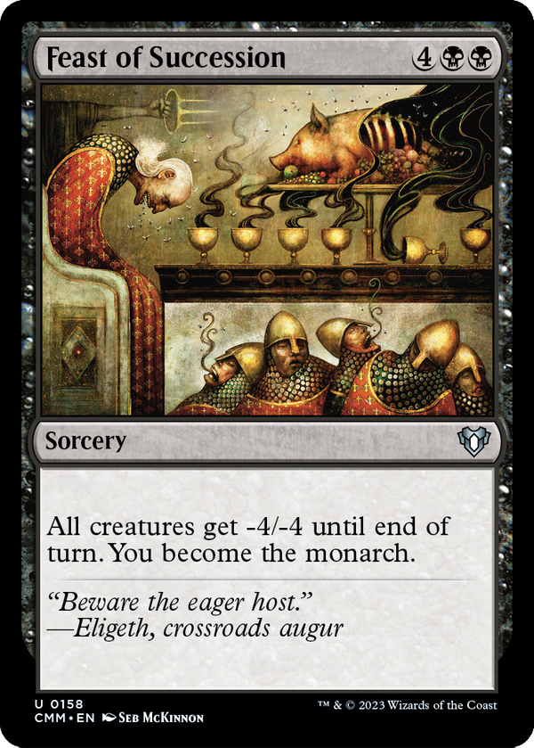 Feast of Succession (CMM-158) - Commander Masters