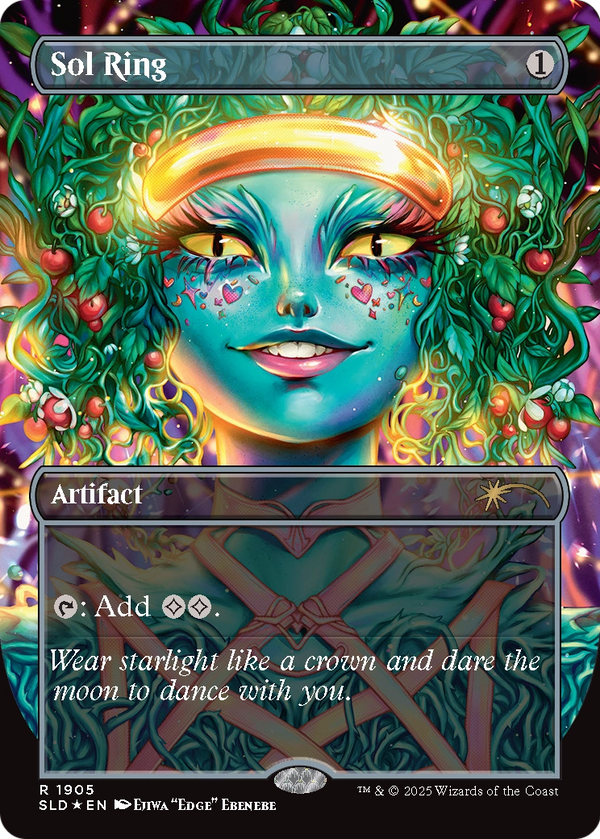 Sol Ring (SLD-1905) - Secret Lair Drop (Borderless) Foil