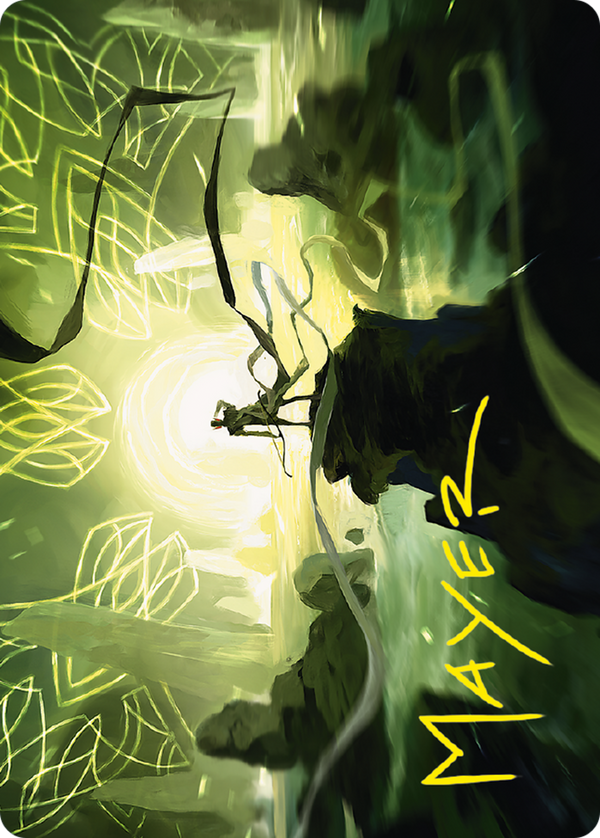 Legolas, Master Archer // Legolas, Master Archer (ALTR-045) - Tales of Middle-earth Art Series (Borderless) Foil