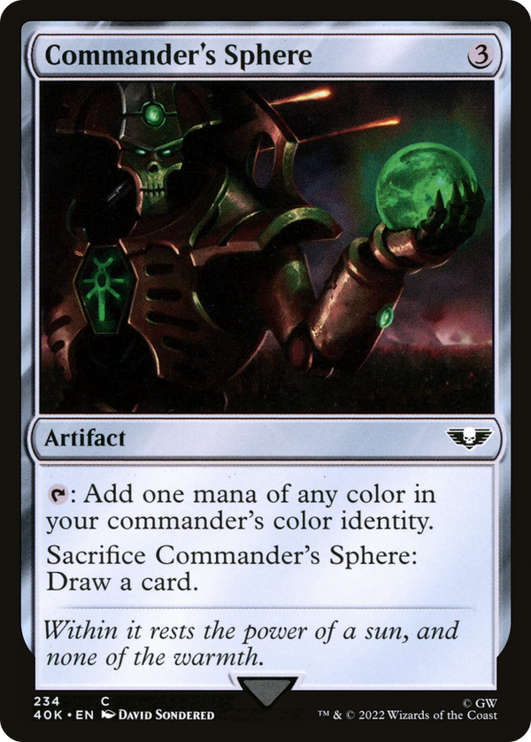 Commander's Sphere (234) (40K-234) - Warhammer 40,000 Commander