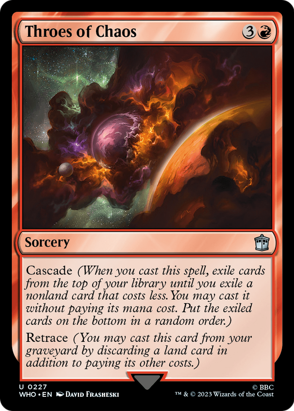 Throes of Chaos (WHO-227) - Doctor Who