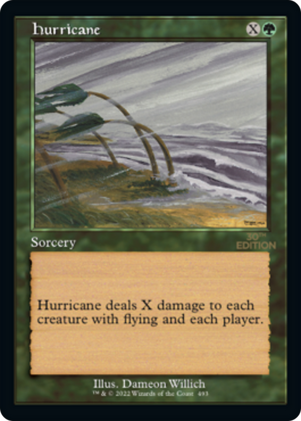 Hurricane (Retro Frame) (30A-493) - 30th Anniversary Edition