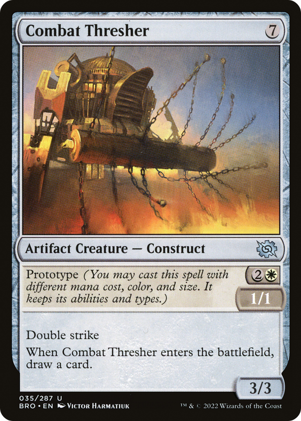 Combat Thresher (BRO-035) - The Brothers' War