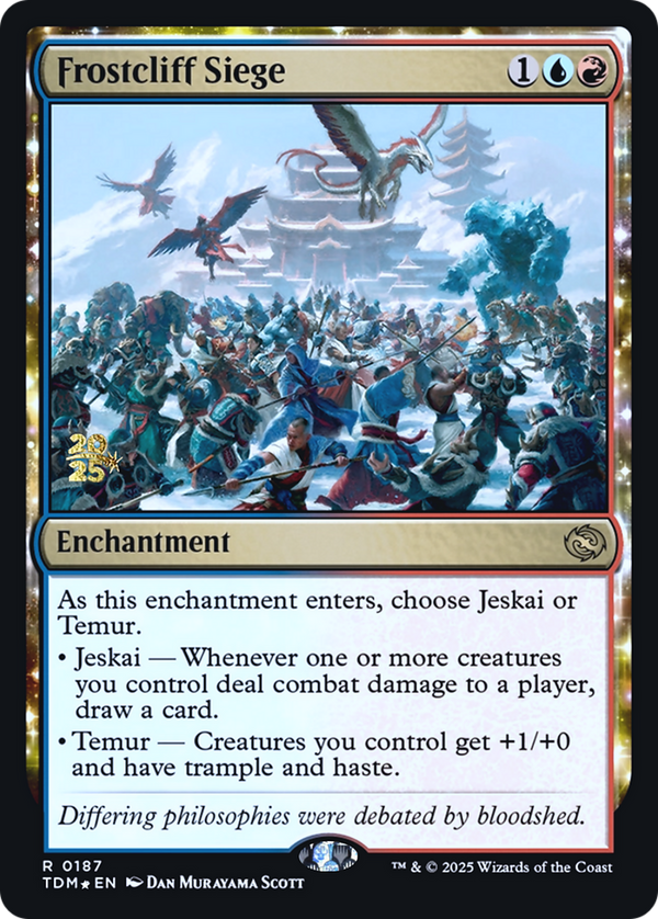 Frostcliff Siege (PRE-187) - Prerelease Cards: (enchantment) Foil