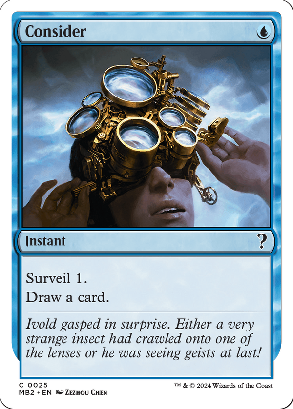 Consider (White Border) (MB2-025) - Mystery Booster 2