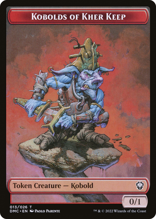 Kobolds of Kher Keep (TDMU-013) - Dominaria United Tokens Foil