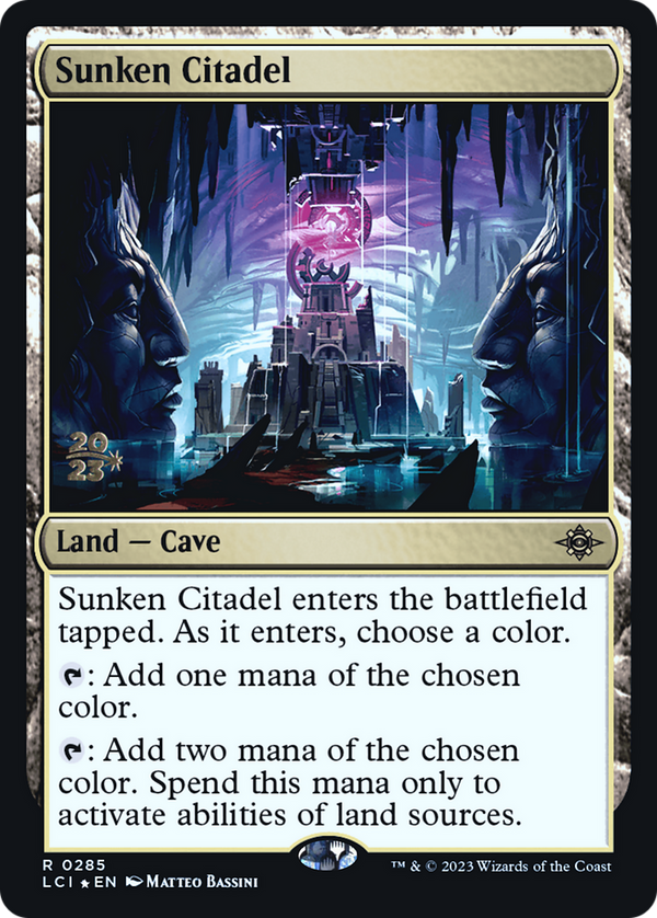 Sunken Citadel (PRE-285) - The Lost Caverns of Ixalan Promos Foil