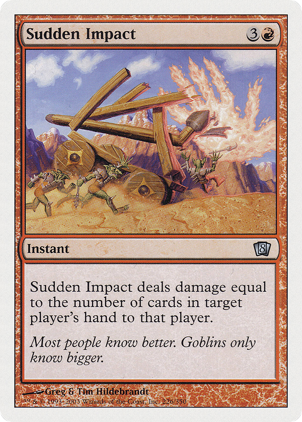 Sudden Impact (8ED-226) - 8th Edition Foil