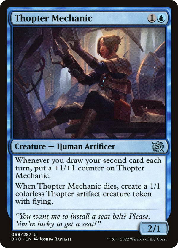 Thopter Mechanic (BRO-068) - The Brothers' War