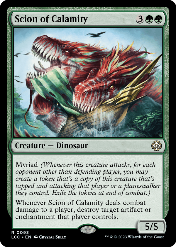 Scion of Calamity (LCC-093) - The Lost Caverns of Ixalan Commander