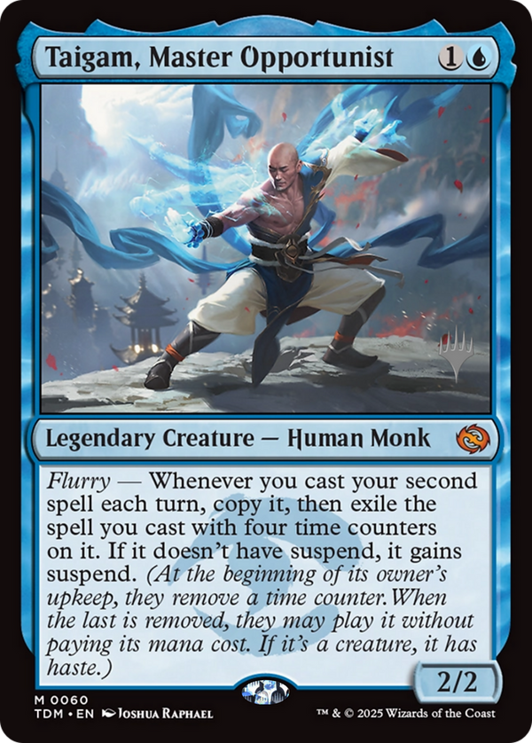 Taigam, Master Opportunist (PPTDM-060) - Promo Pack: Tarkir: Dragonstorm