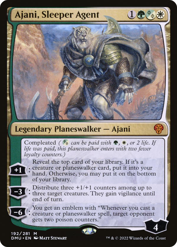 Ajani, Sleeper Agent (DMU-192) - Dominaria United Foil