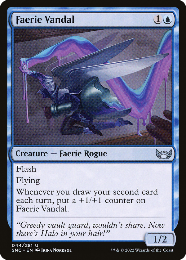 Faerie Vandal (SNC-044) - Streets of New Capenna
