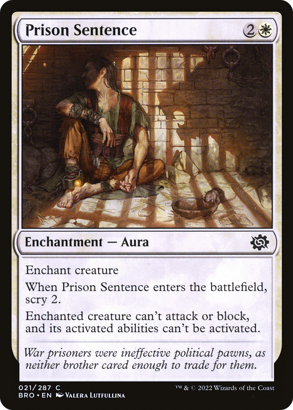 Prison Sentence (BRO-021) - The Brothers' War
