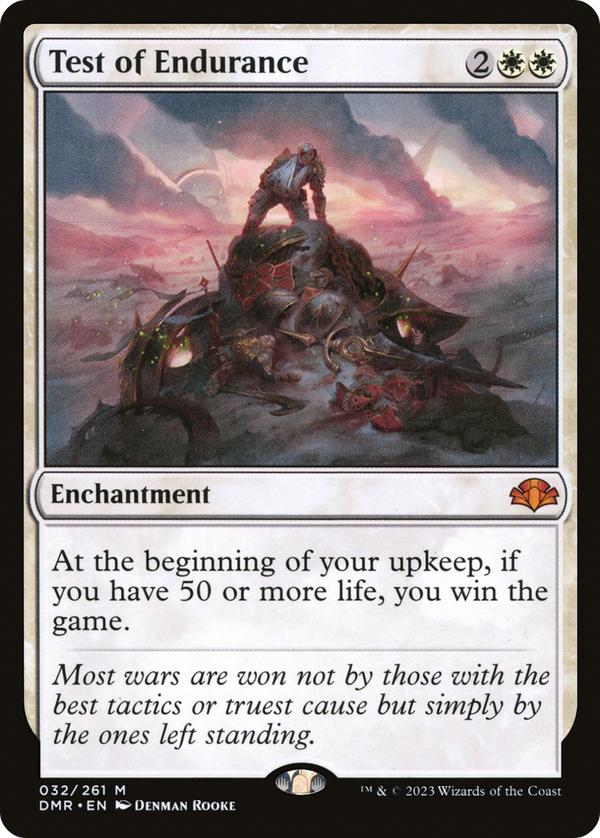 Test of Endurance (DMR-032) - Dominaria Remastered Foil