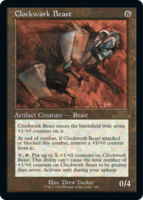 Clockwork Beast (Retro Frame) (30A-529) - 30th Anniversary Edition