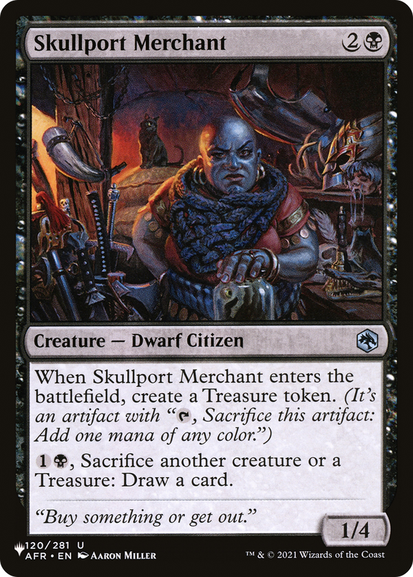 Skullport Merchant (LIST-AFR-120) - The List