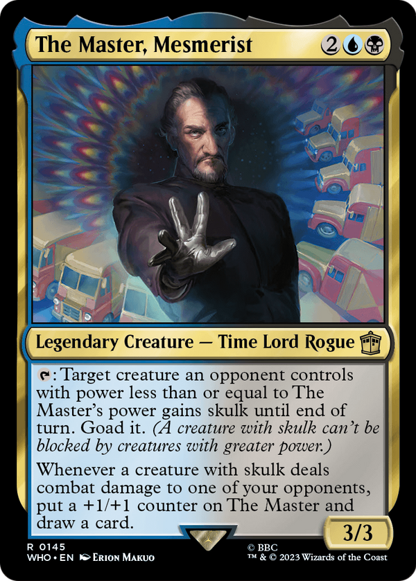 The Master, Mesmerist (WHO-145) - Doctor Who Foil