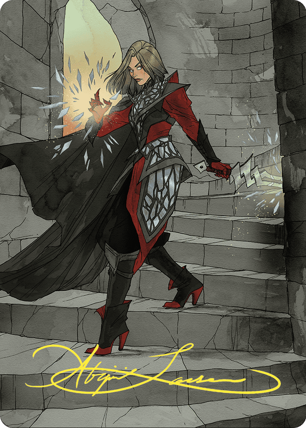 Rowan, Scion of War // Rowan, Scion of War (AWOE-059) - Wilds of Eldraine Art Series (Borderless)