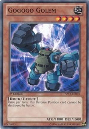 Gogogo Golem (SP13-EN003) - Star Pack 2013 Unlimited