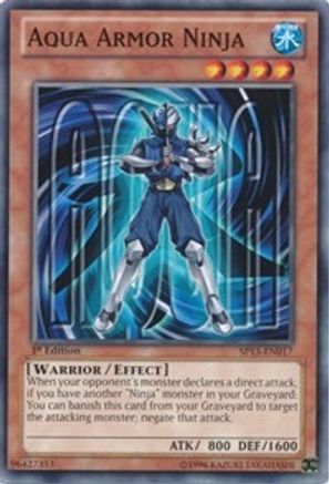 Aqua Armor Ninja (SP13-EN017) - Star Pack 2013 1st Edition