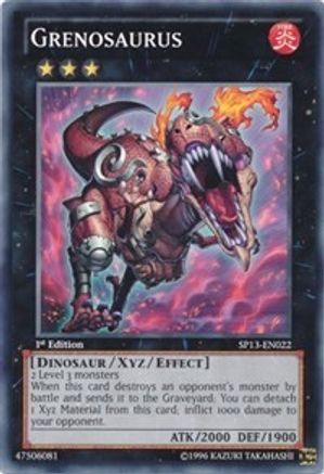 Grenosaurus (SP13-EN022) - Star Pack 2013 1st Edition