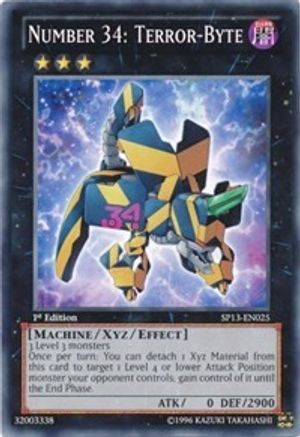 Number 34: Terror-Byte (SP13-EN025) - Star Pack 2013 Unlimited