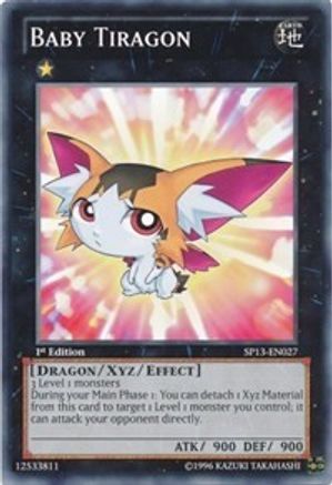 Baby Tiragon (SP13-EN027) - Star Pack 2013 1st Edition