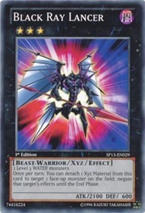 Black Ray Lancer (SP13-EN029) - Star Pack 2013 1st Edition