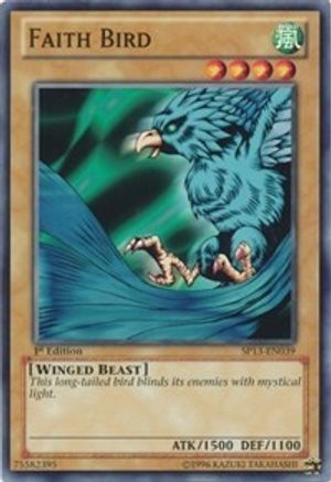 Faith Bird (SP13-EN039) - Star Pack 2013 Unlimited